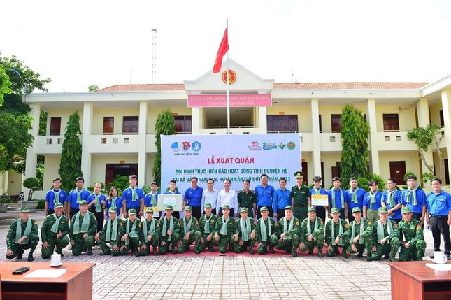 Hoạt động tình nguyện Hè 2023 do Thành Đoàn TP. HCM tổ chức tại huyện Cần Giờ, TP. HCM.