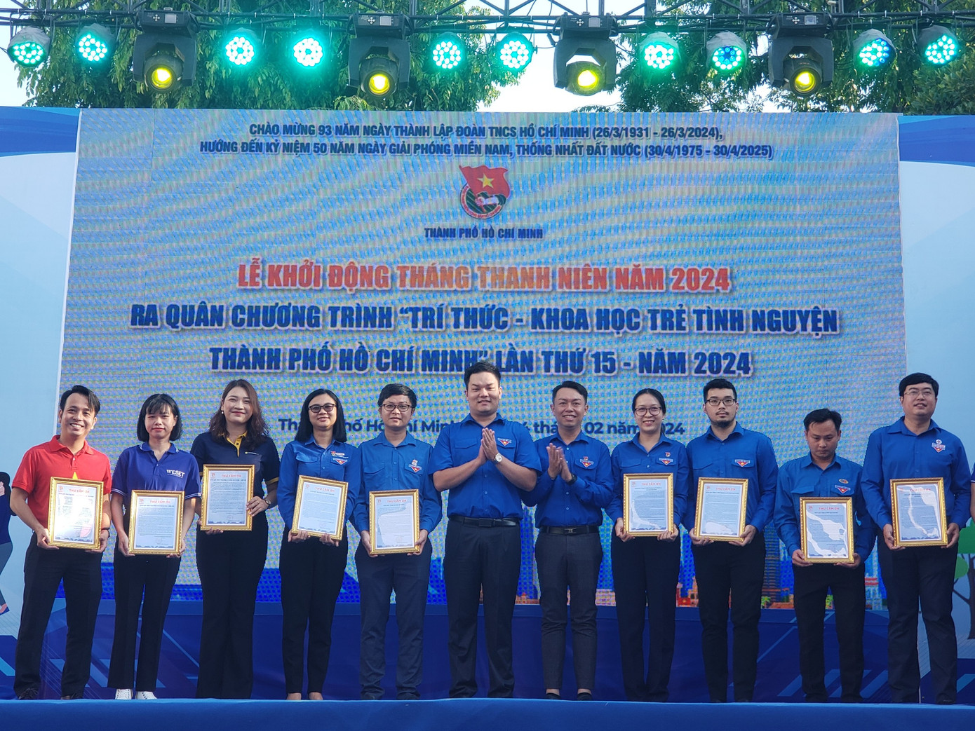 Các đơn vị đồng hành nguồn lực hỗ trợ các hoạt động của Tháng Thanh niên trên địa bàn quận 6.