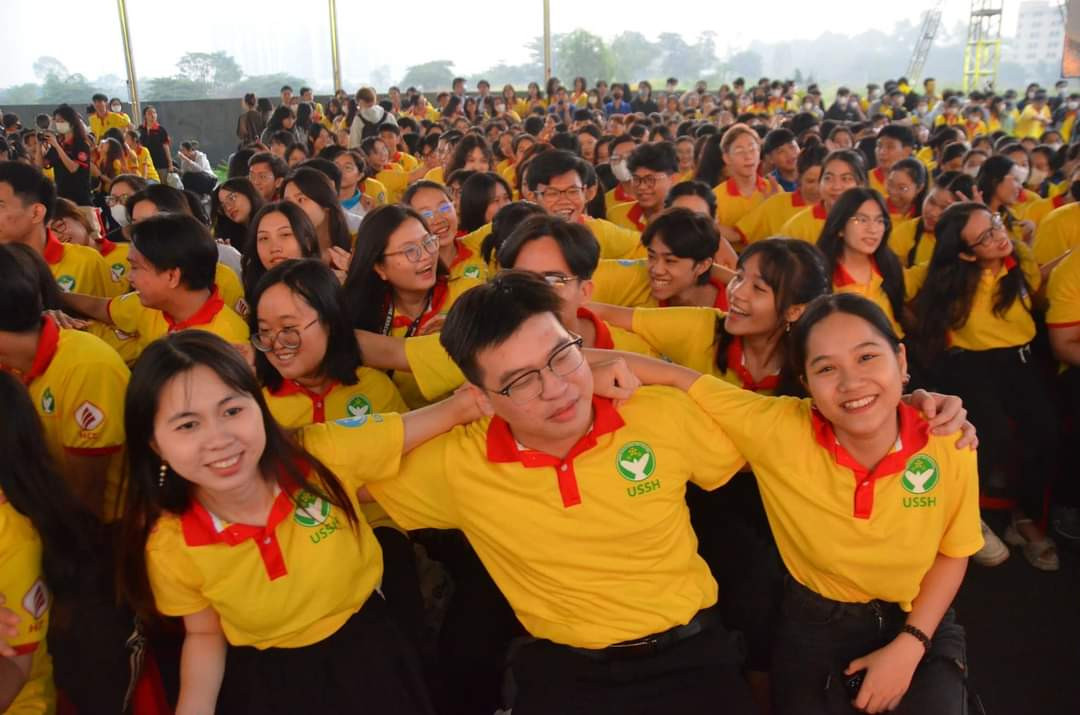 Rất đông sinh viên tập trung về Nhà Văn hóa Sinh viên TP. HCM để tham dự Lễ ra quân chương trình 'Xuân Tình nguyện' năm 2024. (Ảnh: Hội Sinh viên TP. HCM) Rất đông sinh viên tập trung về Nhà Văn hóa Sinh viên TP. HCM để tham dự Lễ ra quân chương trình 'Xuân Tình nguyện' năm 2024. (Ảnh: Hội Sinh viên TP. HCM)