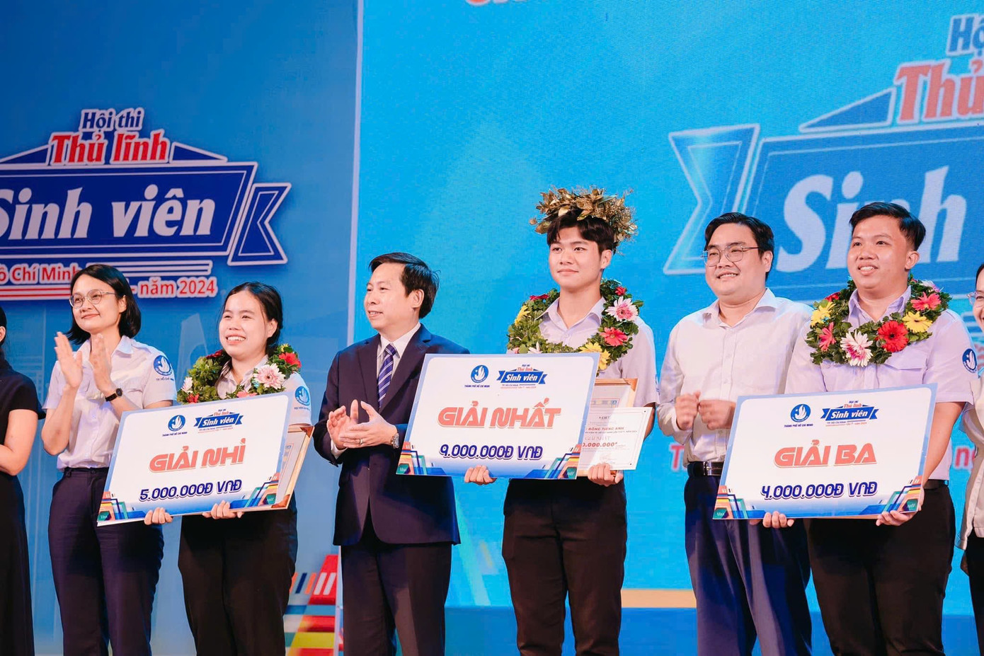 Đỗ Hoài Nam trở thành Quán quân 'Thủ lĩnh sinh viên TP. HCM 2024'.