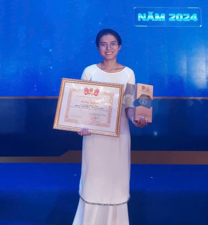 Nữ sinh dân tộc Chăm chinh phục Giải thưởng Nữ sinh khoa học – công nghệ Việt Nam 2024 ảnh 3