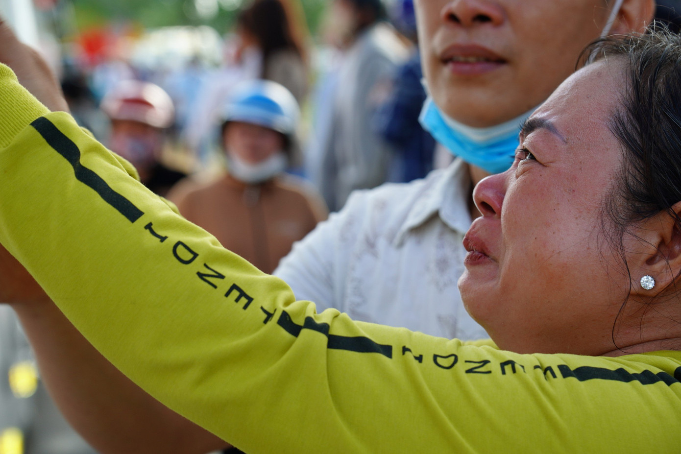 Người thân hạnh phúc khi con em mình được rèn luyện trong môi trường quân đội.