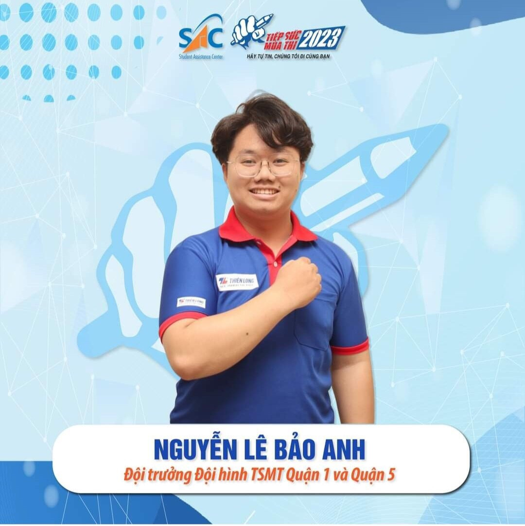Bảo Anh từng tham gia Tiếp sức mùa thi tại TP. HCM. (Ảnh: NVCC) Bảo Anh từng tham gia Tiếp sức mùa thi tại TP. HCM. (Ảnh: NVCC)