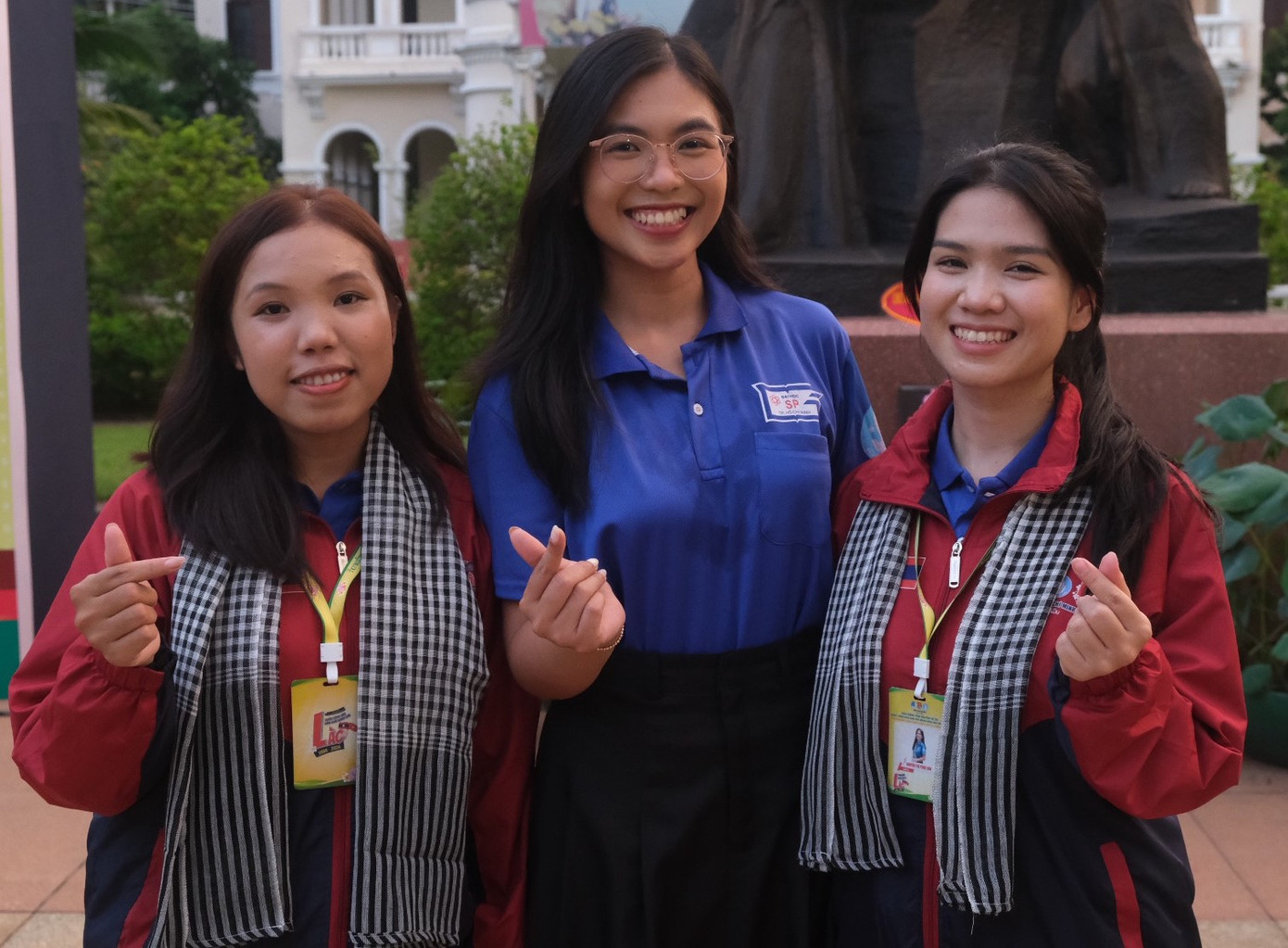 Sinh viên tình nguyện thuộc đội hình tình nguyện Hè tại Nước Cộng hòa Dân chủ Nhân dân Lào năm 2024. (Ảnh: Phú Quang) Sinh viên tình nguyện thuộc đội hình tình nguyện Hè tại Nước Cộng hòa Dân chủ Nhân dân Lào năm 2024. (Ảnh: Phú Quang)