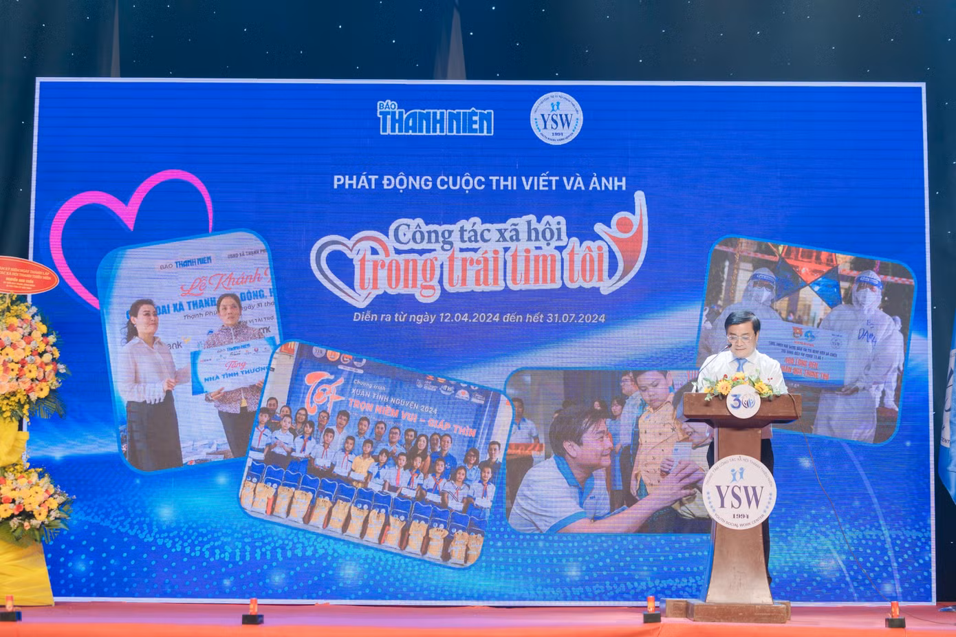 Ban Tổ chức chính thức phát động cuộc thi vào tối 12/4.