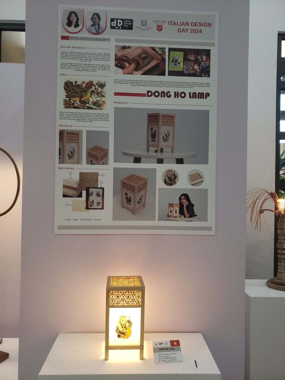 Sản phẩm được triển lãm trong 'Ngày thiết kế Ý' mới đây.