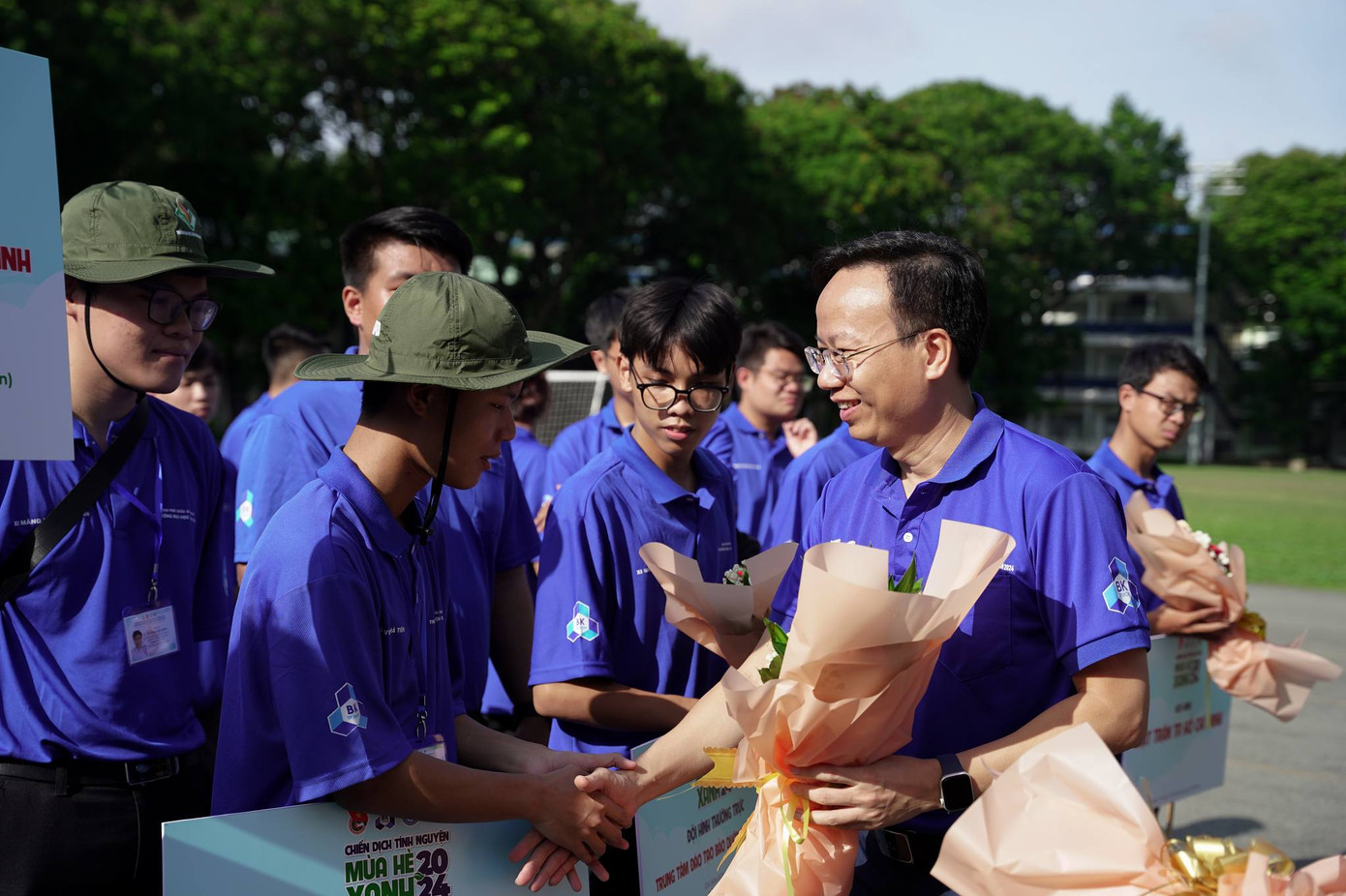 Lãnh đạo trường ĐH Bách khoa, ĐHQG TP. HCM.