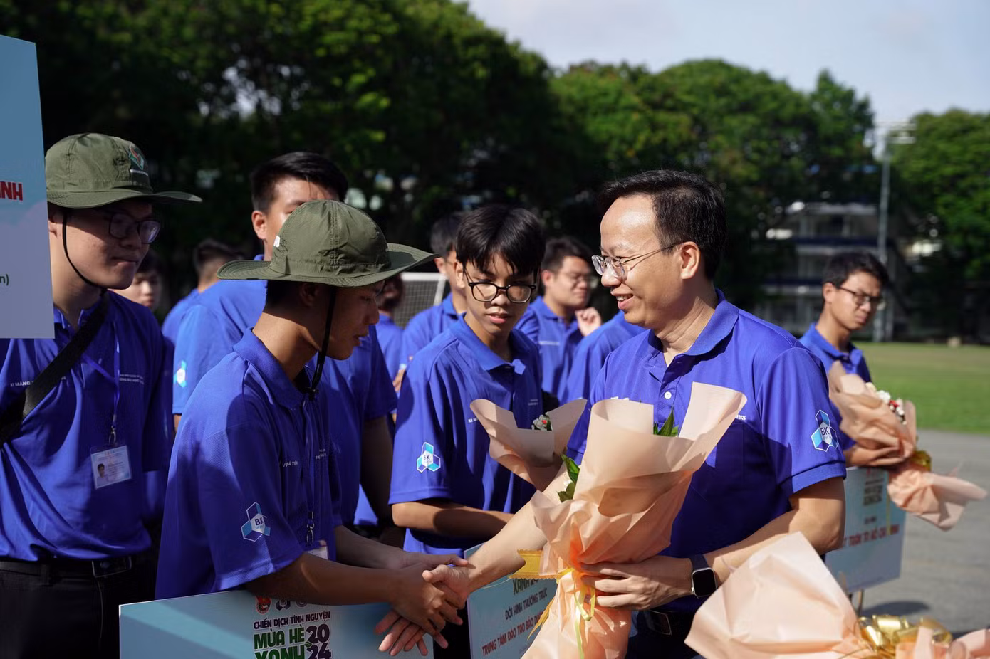 Lãnh đạo trường ĐH Bách khoa, ĐHQG TP. HCM. Lãnh đạo trường ĐH Bách khoa, ĐHQG TP. HCM.