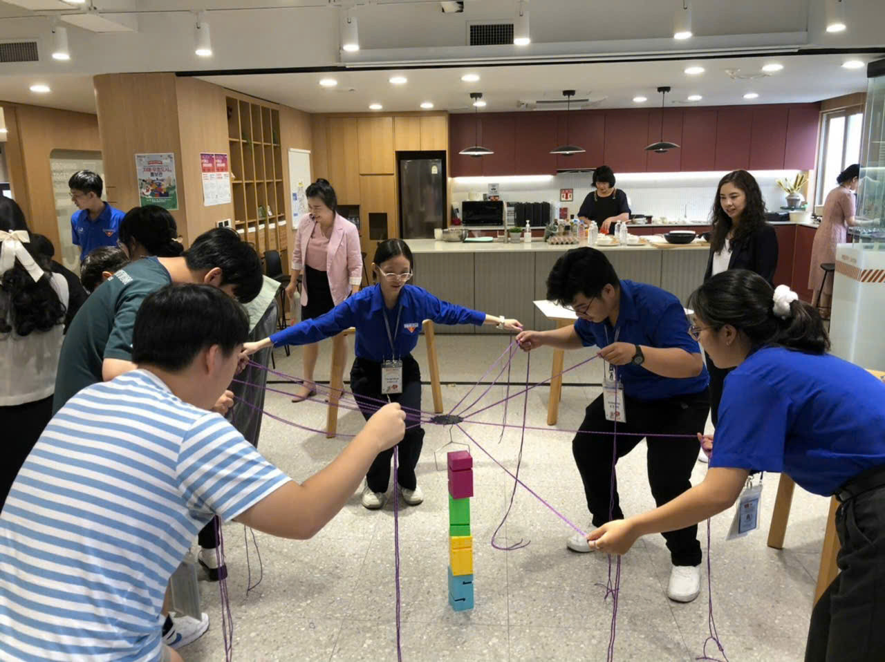 Những hoạt động giao lưu giữa sinh viên hai nước.