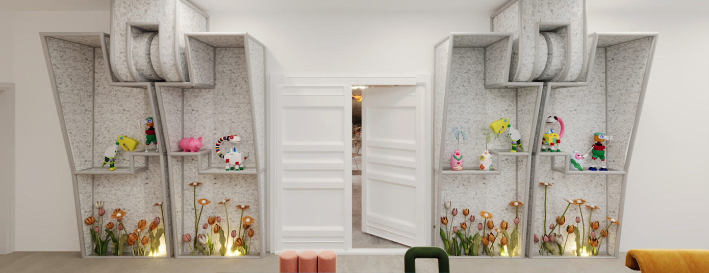 Chi tiết căn phòng tái sinh dễ thương được Thanh Tâm "cài cắm" bởi ước mơ và niềm tin không chỉ Wall-E mà tất cả mọi người để có thể đóng góp vào hành trình tái tạo những món đồ bỏ đi thành những vật phẩm xinh đẹp, giàu giá trị cho đời sống. (Ảnh: NVCC)