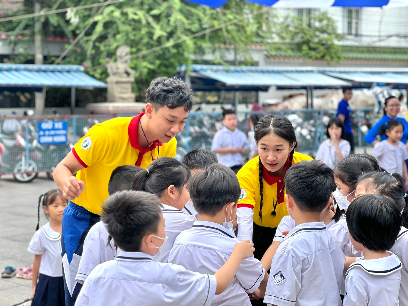 Hoàng Đa nhiệt huyết với các phong trào sinh viên. (Ảnh: NVCC)