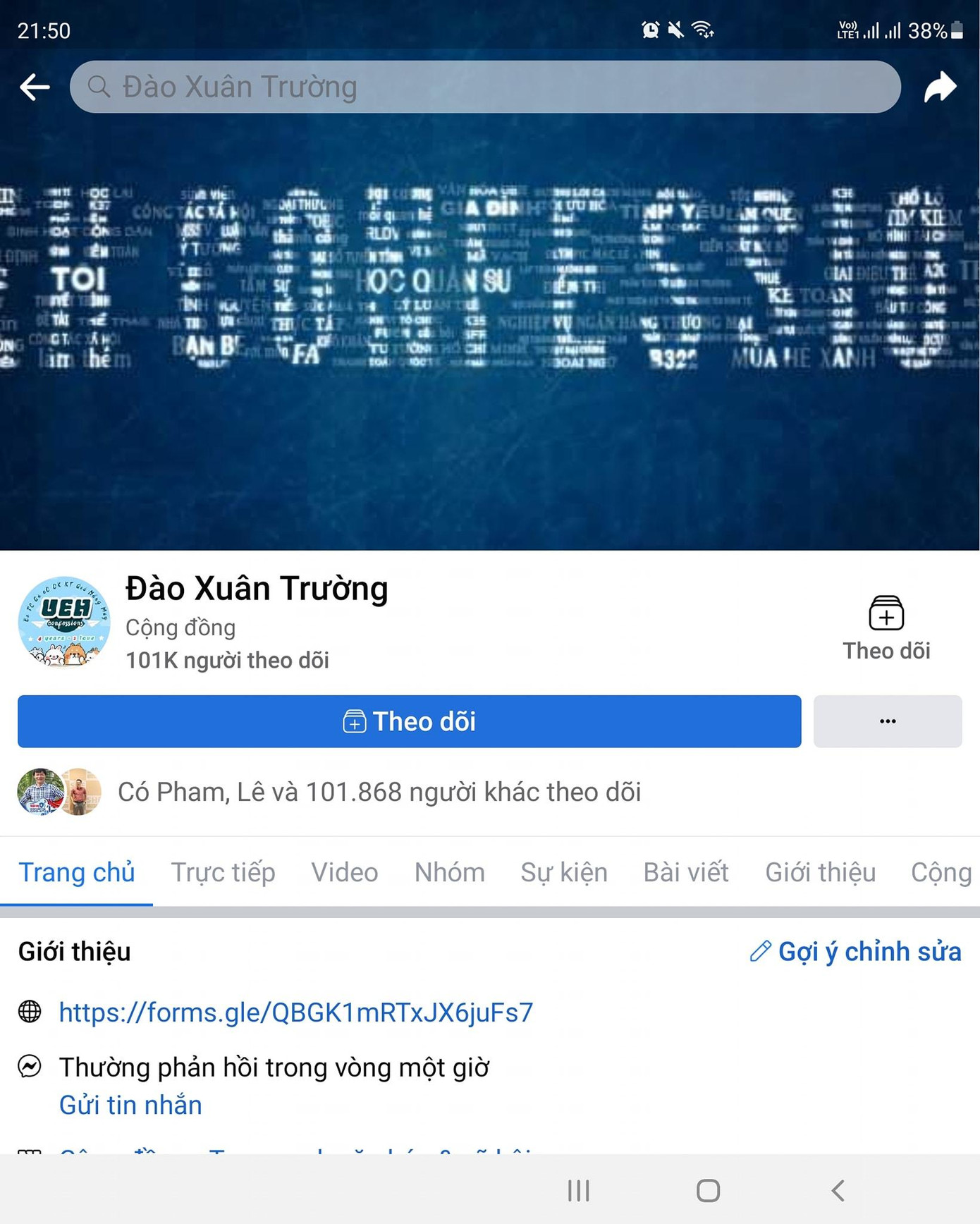 Một fanpage của Trường ĐH Kinh tế TPHCM bị đổi tên từ tối qua 7/10 Một fanpage của Trường ĐH Kinh tế TPHCM bị đổi tên từ tối qua 7/10