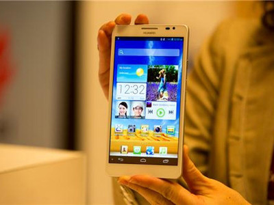 Điện thoại màn hình “khủng” Ascend Mate của Huawei. Ảnh: CNET. Điện thoại màn hình “khủng” Ascend Mate của Huawei Ảnh: CNET