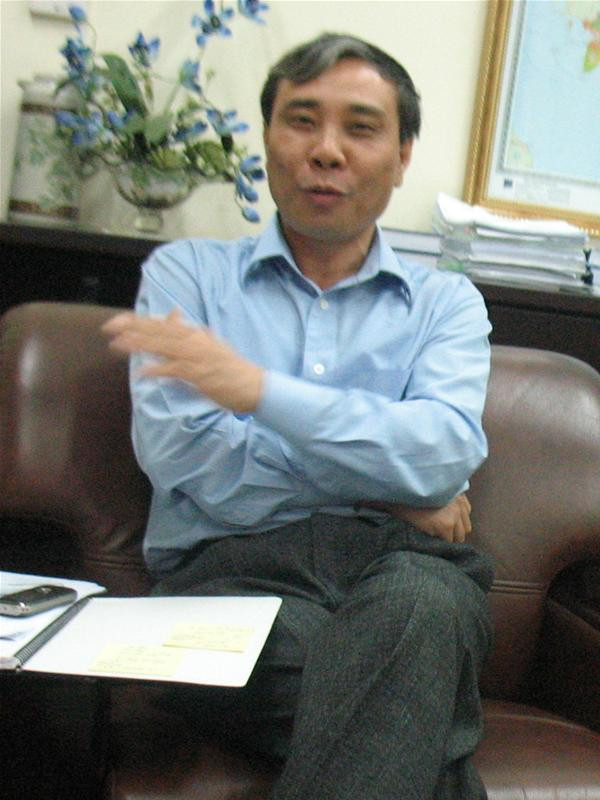 Ông Nguyễn Công Khẩn : Điều quan trọng nhất là nguồn cung cấp phải được công nghiệp hóa. Ảnh : Việt Hùng