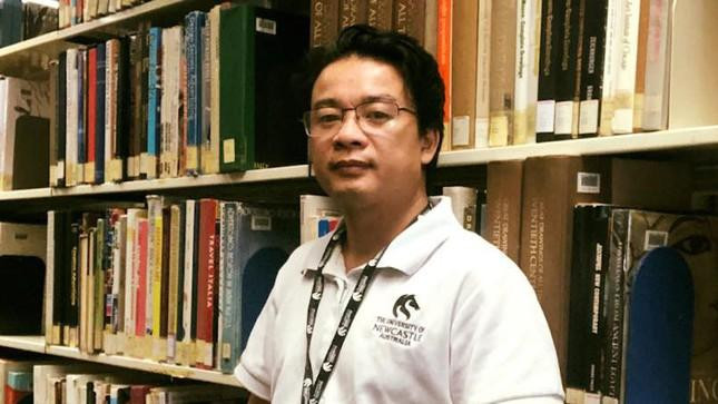 Ông Nguyễn Sóng Hiền- nghiên cứu sinh Trường Đại học Newcastle (Australia) Ông Nguyễn Sóng Hiền- nghiên cứu sinh Trường Đại học Newcastle (Australia)