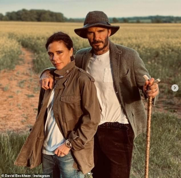 Vợ chồng Beckham có thứ hạng cao trong danh sách.