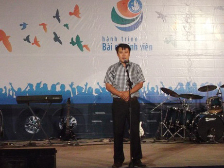 Phó giám đốc thường trực trung tâm hỗ trợ sinh viên Việt Nam - anh Phạm Trung Thành