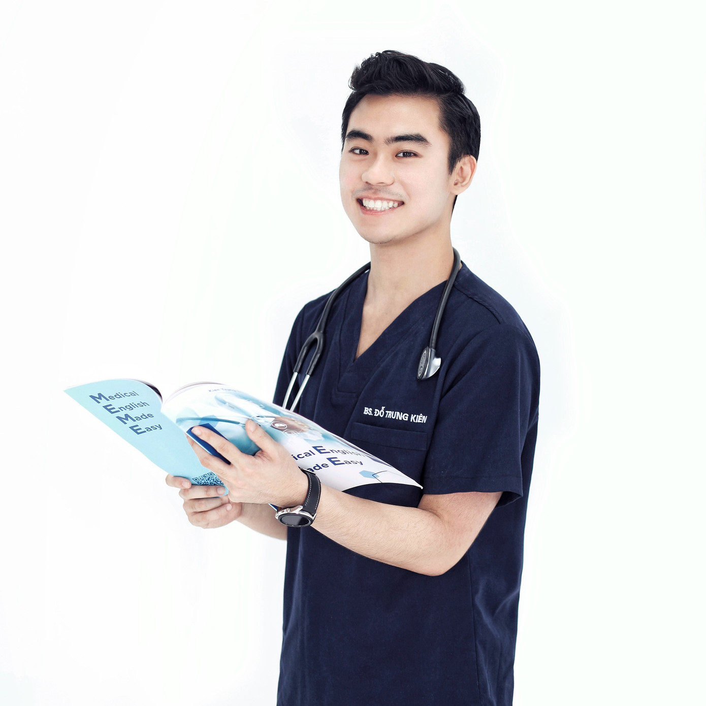 Bác sĩ trẻ Đỗ Trung Kiên.