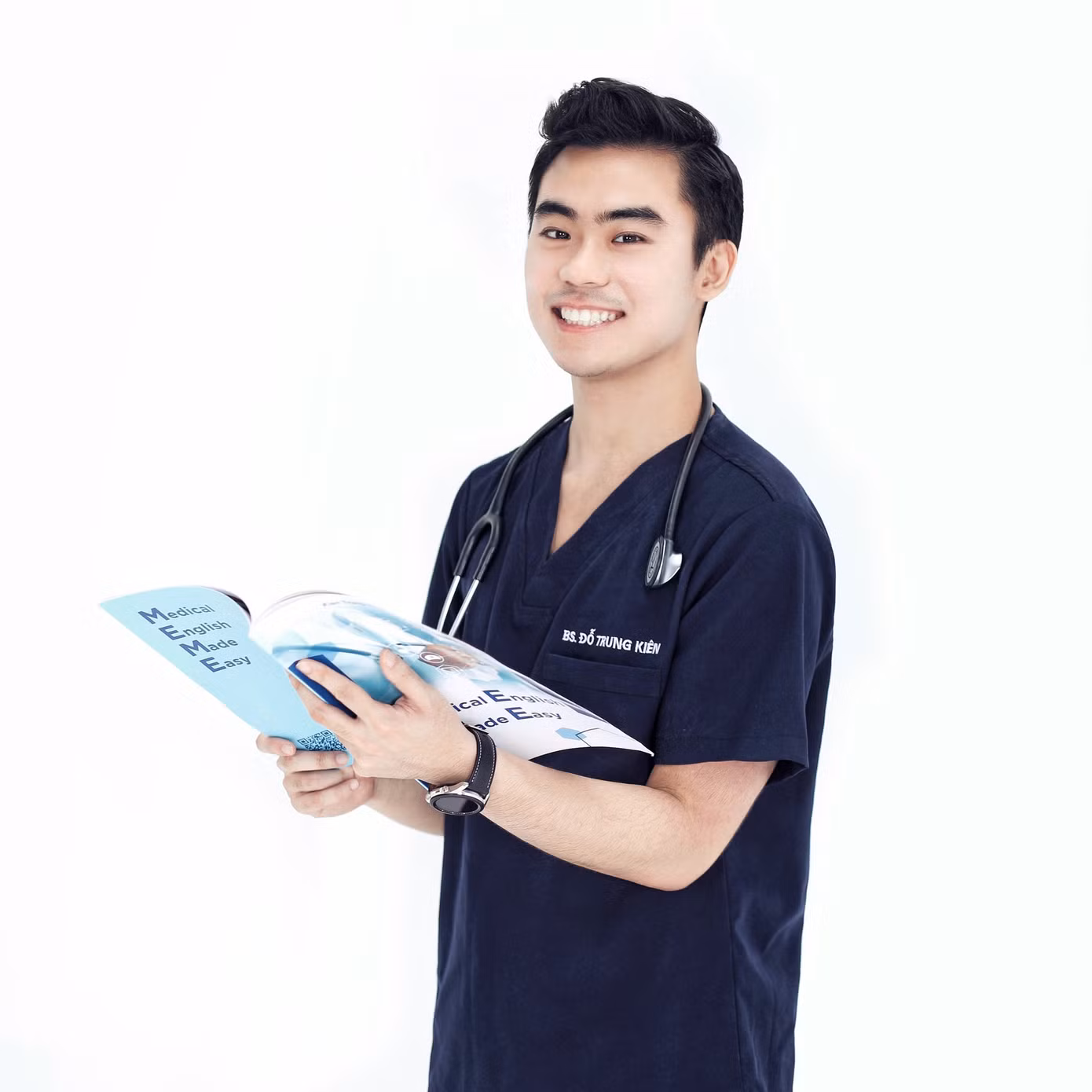 Bác sĩ trẻ Đỗ Trung Kiên.