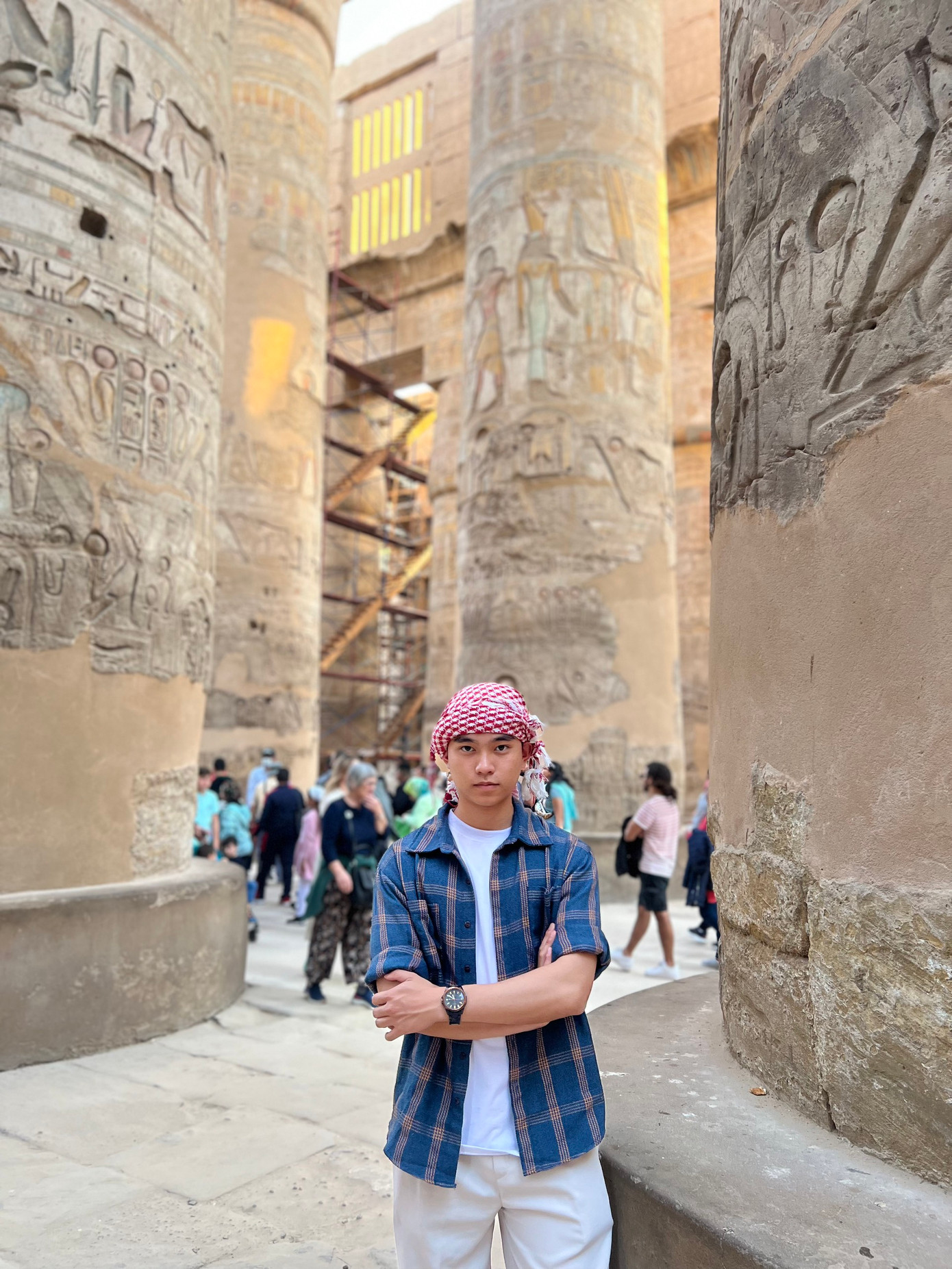 Nam sinh có cơ hội khám phá Ai Cập - cái nôi của văn minh nhân loại.