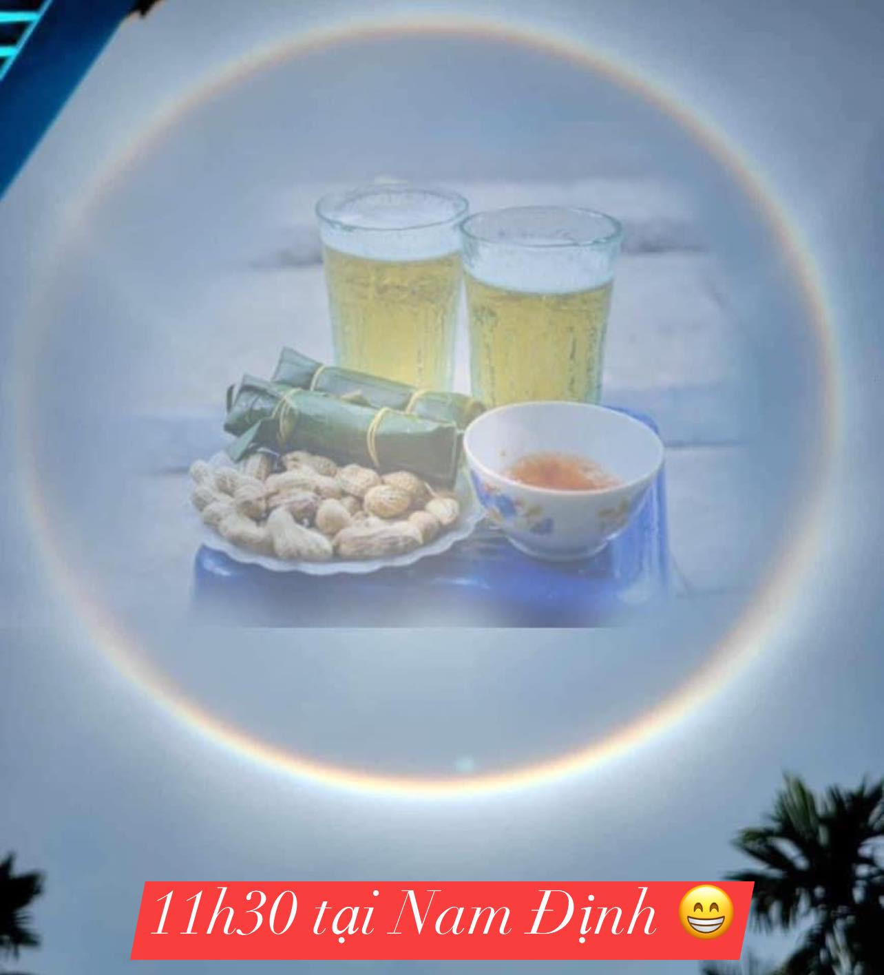 Những hình ảnh được chỉnh sửa, cắt ghép sáng tạo lan truyền rộng rãi trên mạng xã hội. Ảnh: Nguyễn Lý.