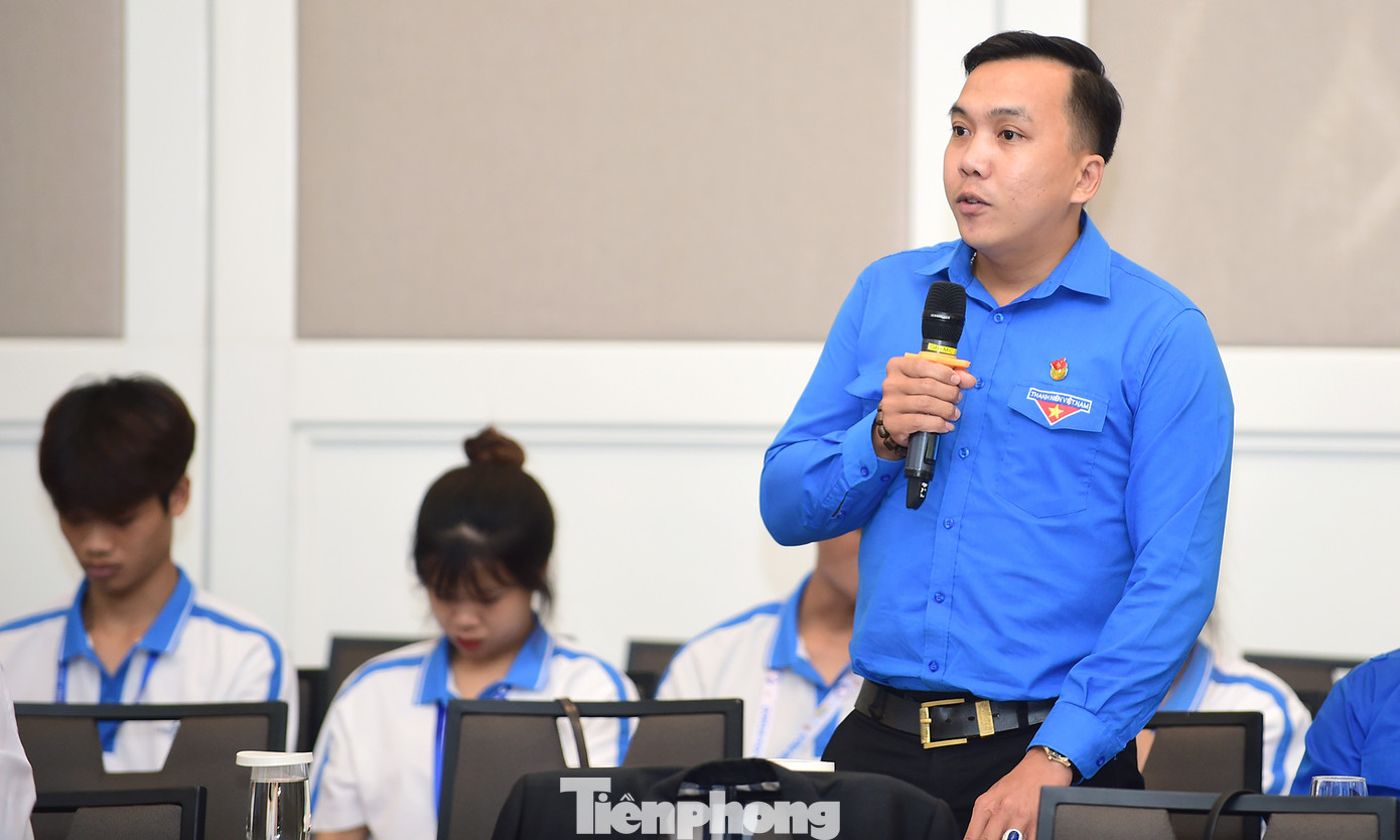 Đại biểu đóng góp ý kiến, khuyến nghị tại hội thảo. Ảnh: Xuân Tùng