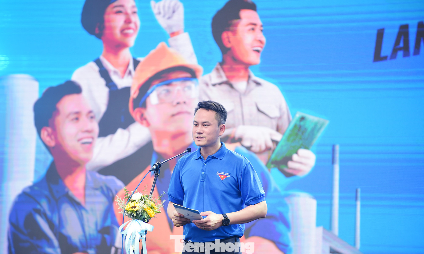 Phó Chủ tịch thường trực T.Ư Hội LHTN Việt Nam phát biểu tại chương trình. Ảnh: Xuân Tùng Phó Chủ tịch thường trực T.Ư Hội LHTN Việt Nam phát biểu tại chương trình. Ảnh: Xuân Tùng