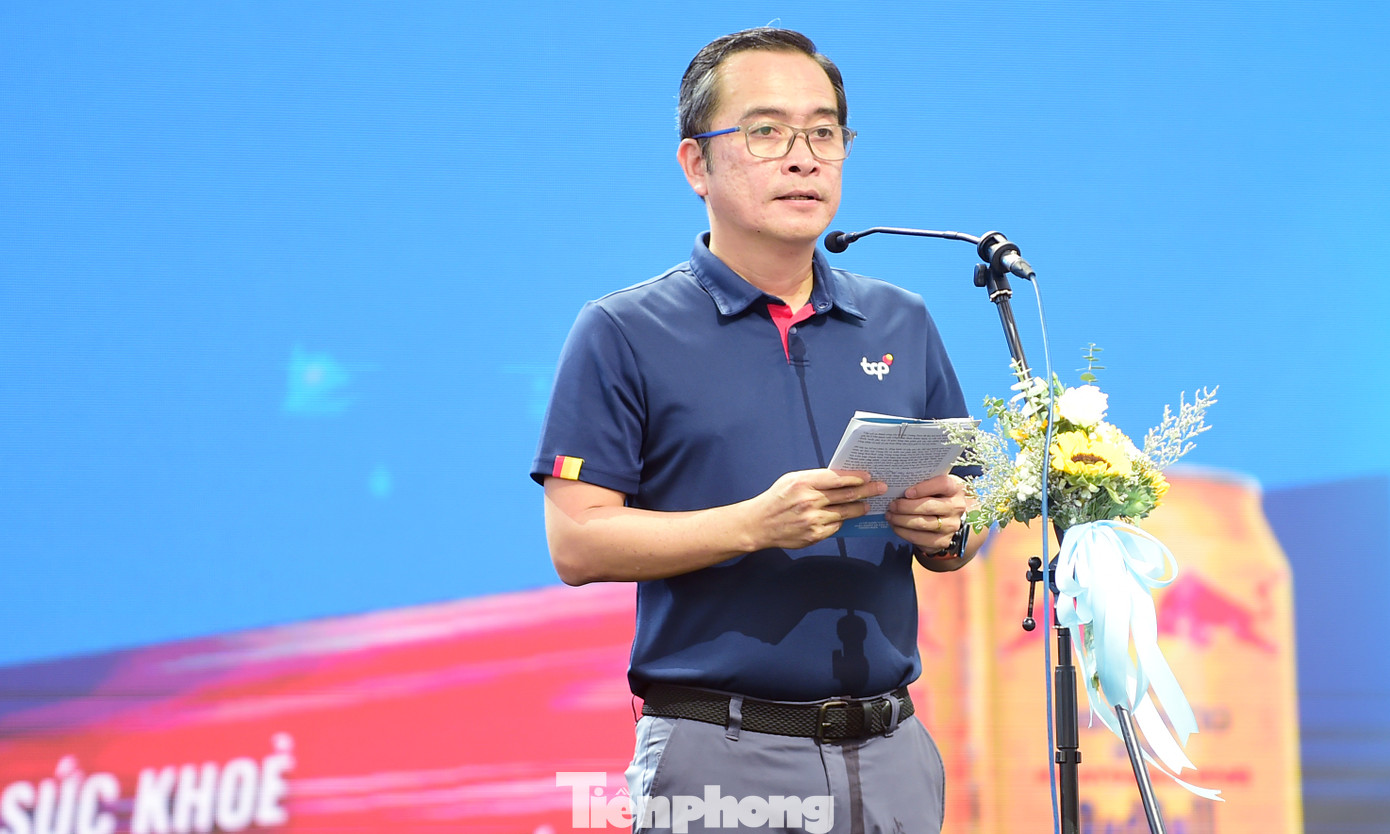Tổng Giám đốc Công ty TNHH TCP Việt Nam Nguyễn Thanh Huân phát biểu tại chương trình. Ảnh: Xuân Tùng Tổng Giám đốc Công ty TNHH TCP Việt Nam Nguyễn Thanh Huân phát biểu tại chương trình. Ảnh: Xuân Tùng