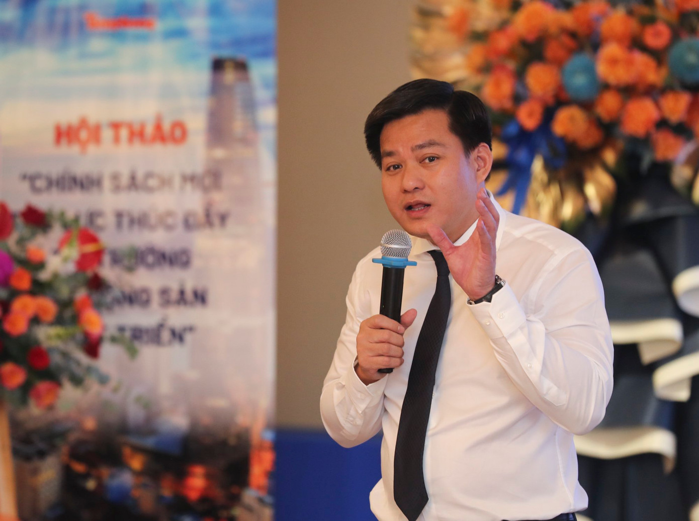 Ông Hoàng Hải - Cục trưởng Cục Quản lý nhà và Thị trường bất động sản, Bộ Xây dựng.