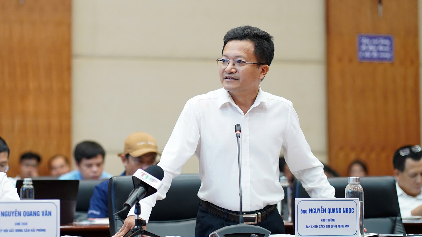 Ông Nguyễn Quang Ngọc - Phó Trưởng Ban chính sách tín dụng Agribank