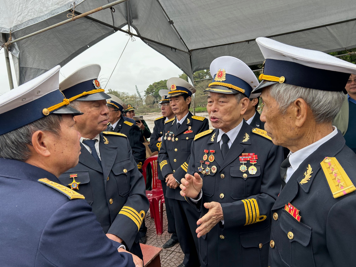 Các cựu binh Tàu không số ôn lại chuyện xưa