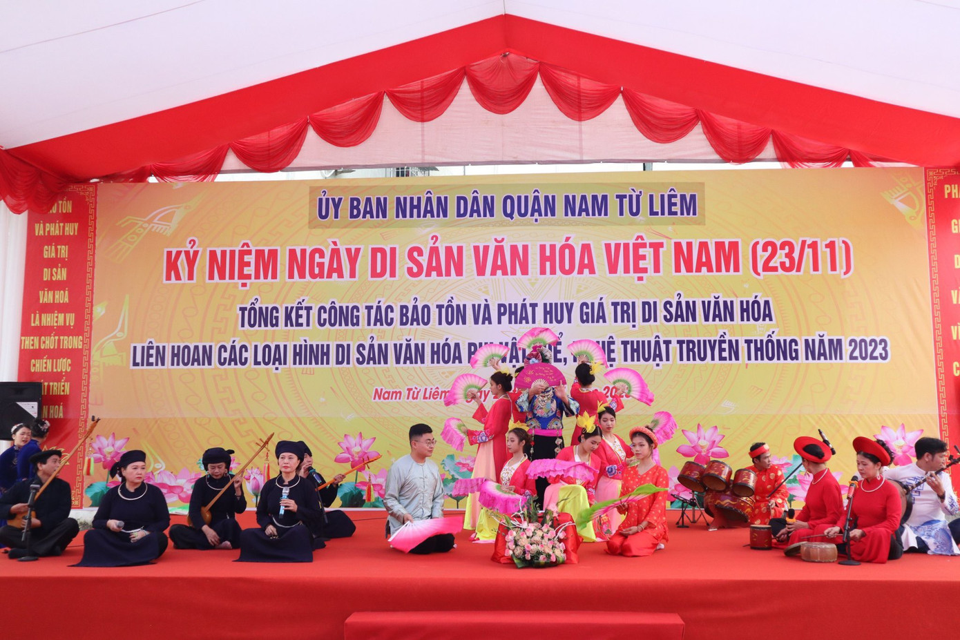 Công tác bảo tồn, phát huy các giá trị văn hóa luôn được Quận ủy - UBND quận Nam Từ Liêm chú trọng đầu tư