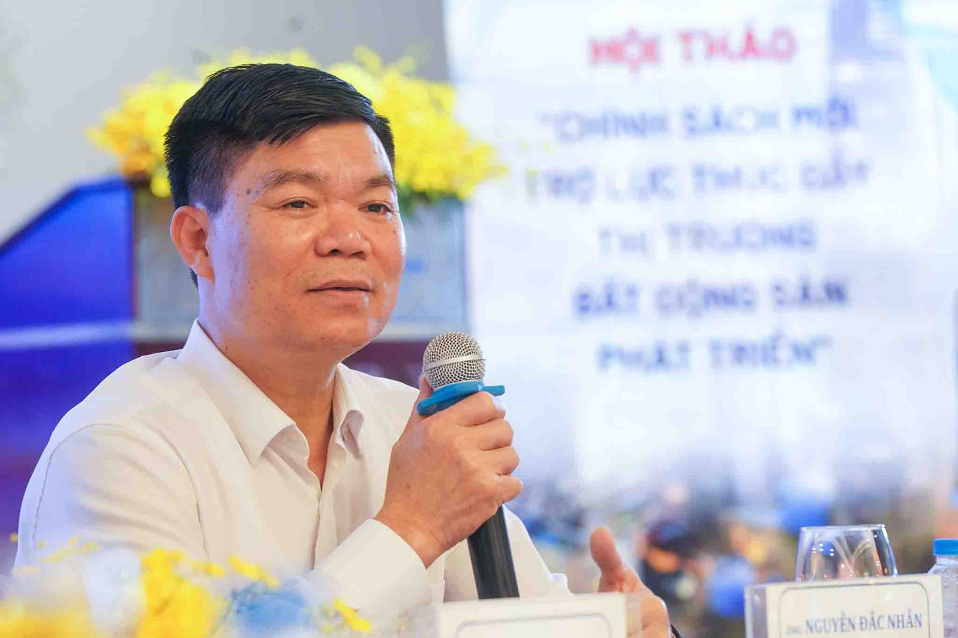 Ông Nguyễn Đắc Nhẫn, Phó Vụ trưởng Vụ Đất đai, Bộ Tài nguyên và Môi trường.