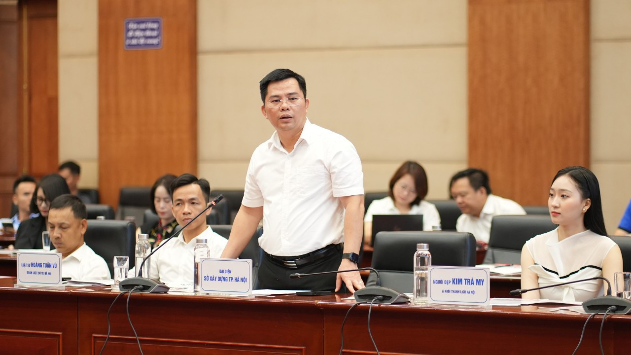 Ông Bùi Tiến Thành, Trưởng phòng Phát triển đô thị - Sở Xây dựng Hà Nội