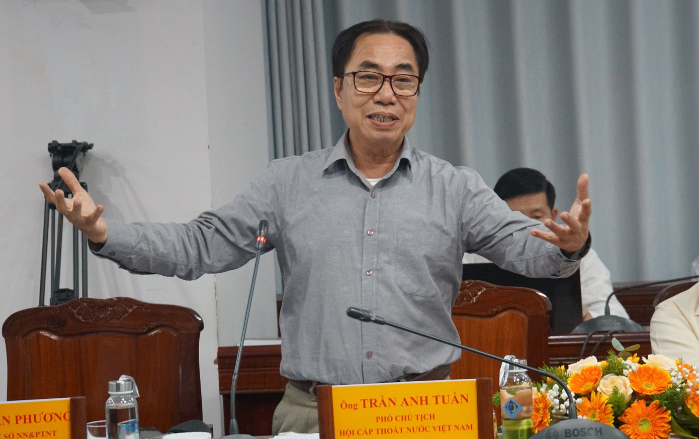 Ông Trần Anh Tuấn – Phó Chủ tịch Hội Cấp thoát nước Việt Nam Ông Trần Anh Tuấn – Phó Chủ tịch Hội Cấp thoát nước Việt Nam