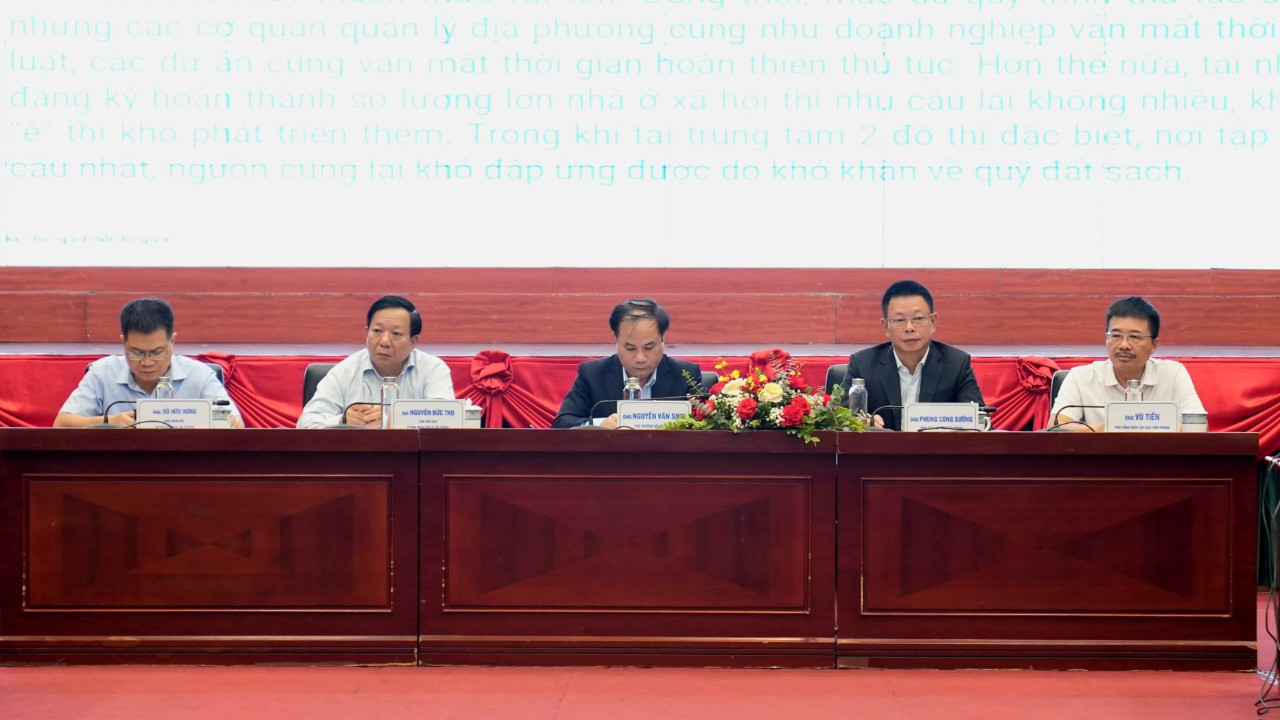 Đã có nhiều ý kiến chia sẻ kinh nghiệm phát triển nhà ở xã hội đưa ra tại hội thảo