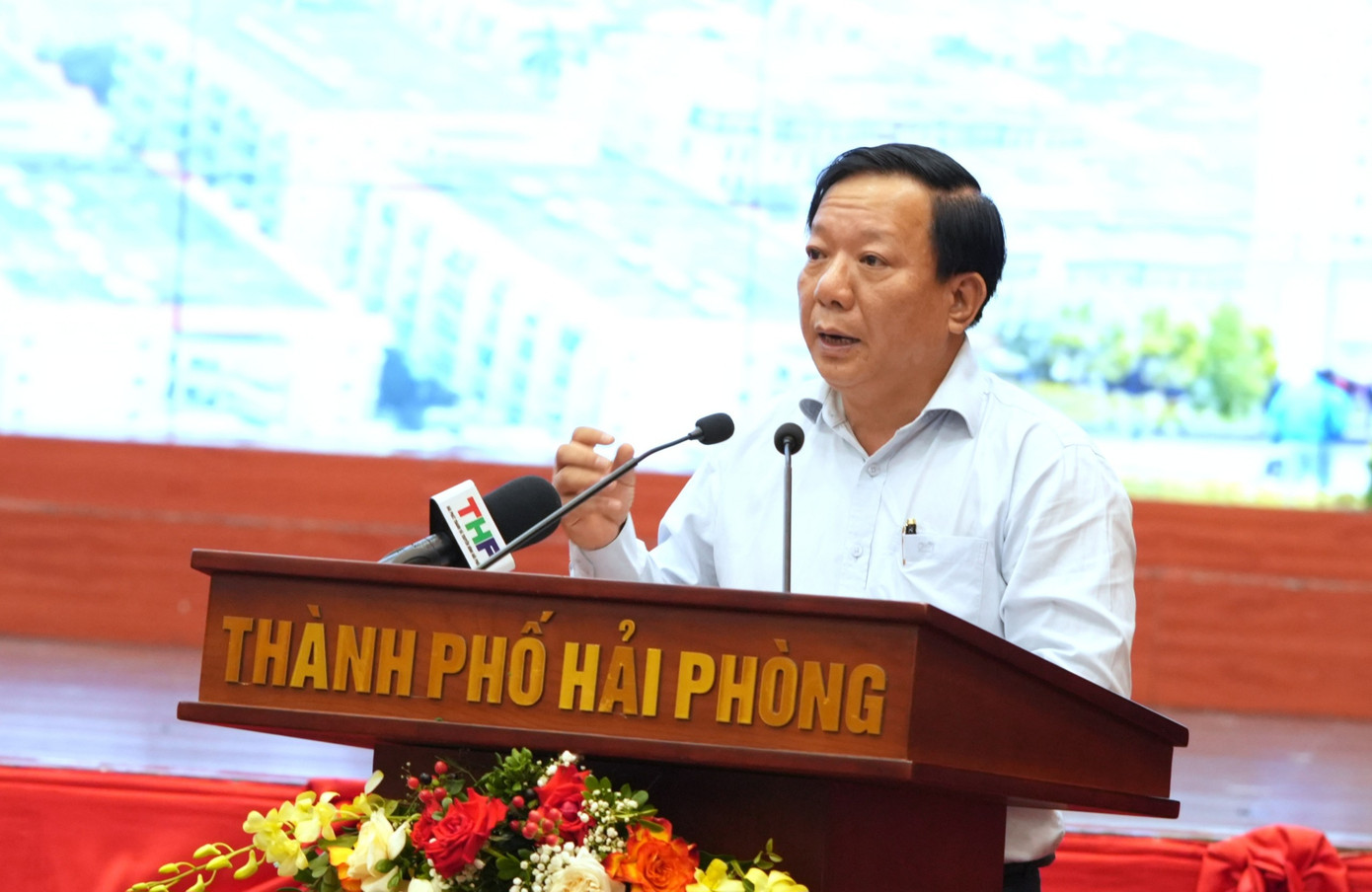 Ông Nguyễn Đức Thọ, Phó Chủ tịch UBND thành phố Hải Phòng