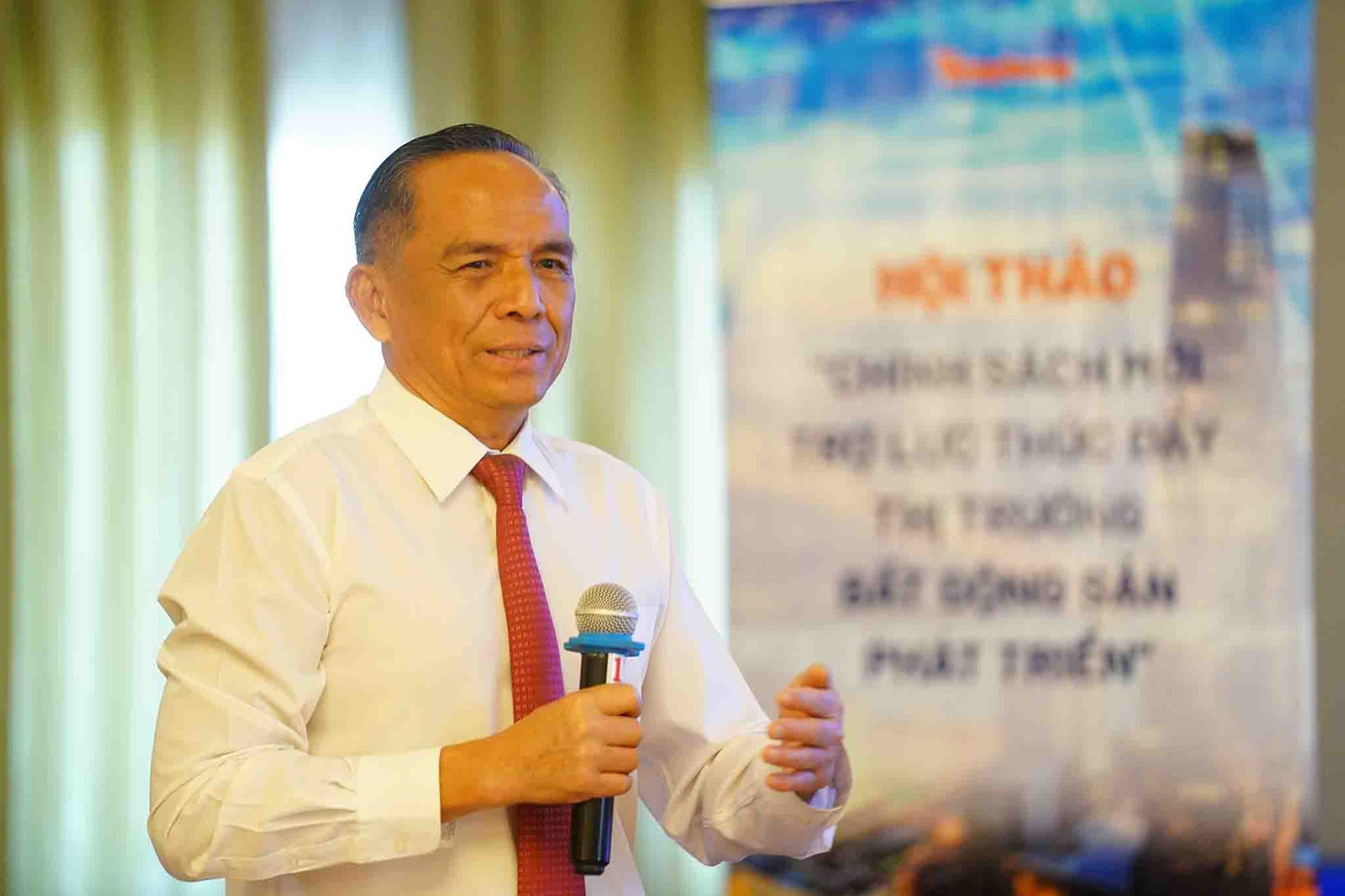 Ông Lê Hoàng Châu - Chủ tịch Hiệp hội bất động sản TPHCM