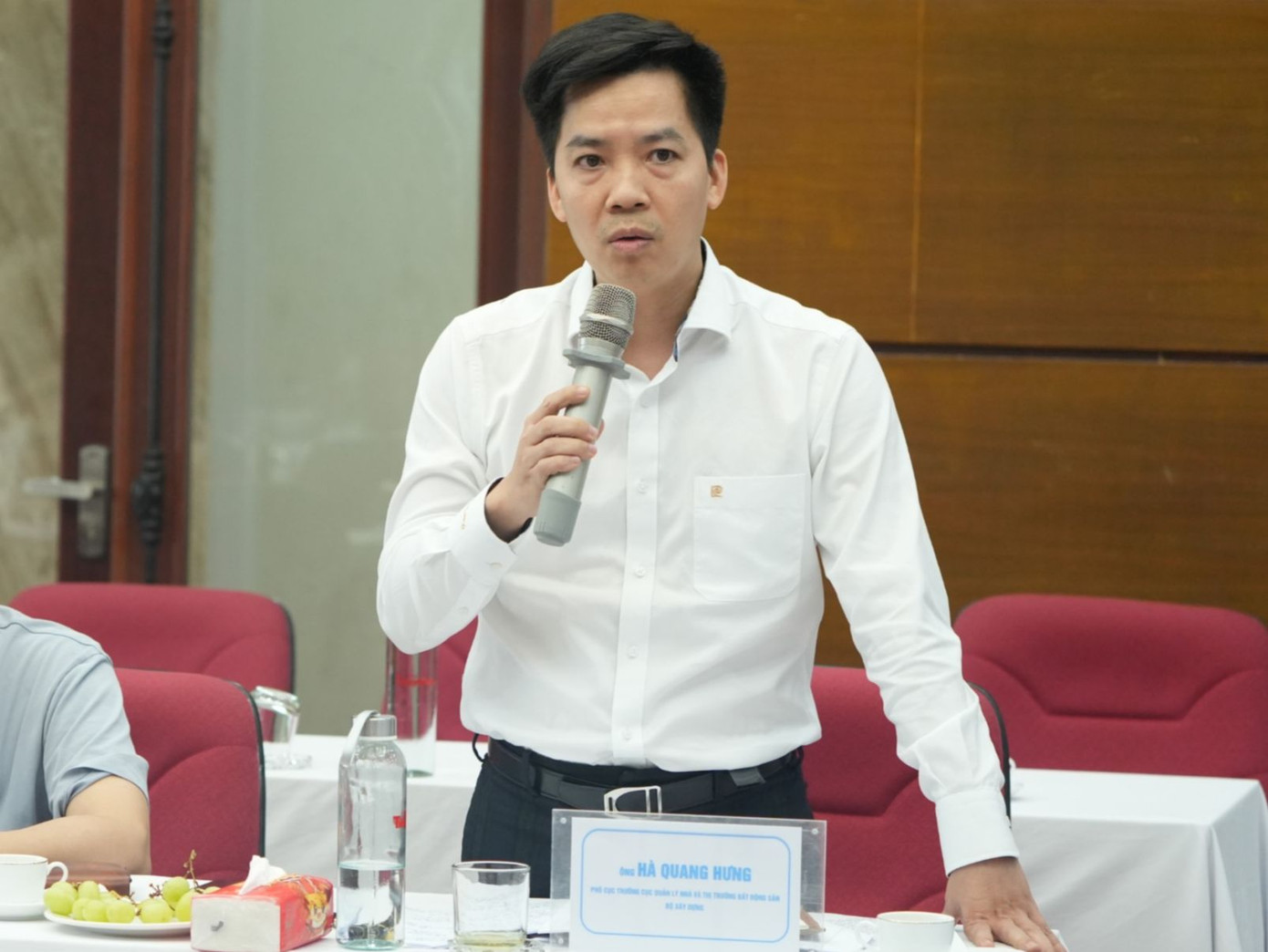 Ông Hà Quang Hưng, Phó Cục trưởng Cục quản lý nhà và thị trường bất động sản Ông Hà Quang Hưng, Phó Cục trưởng Cục quản lý nhà và thị trường bất động sản