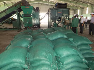 Phân thành phẩm từ rác thải. Phân thành phẩm từ rác thải