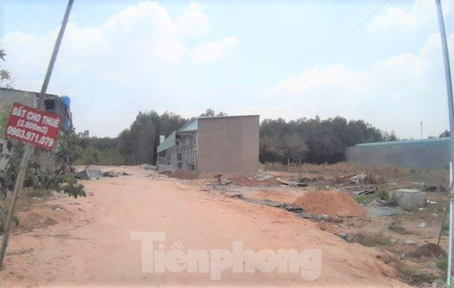 Công trình xây dựng trên đất nông nghiệp ở TX Bến Cát