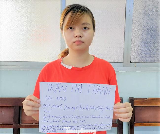 Thanh tại cơ quan công an