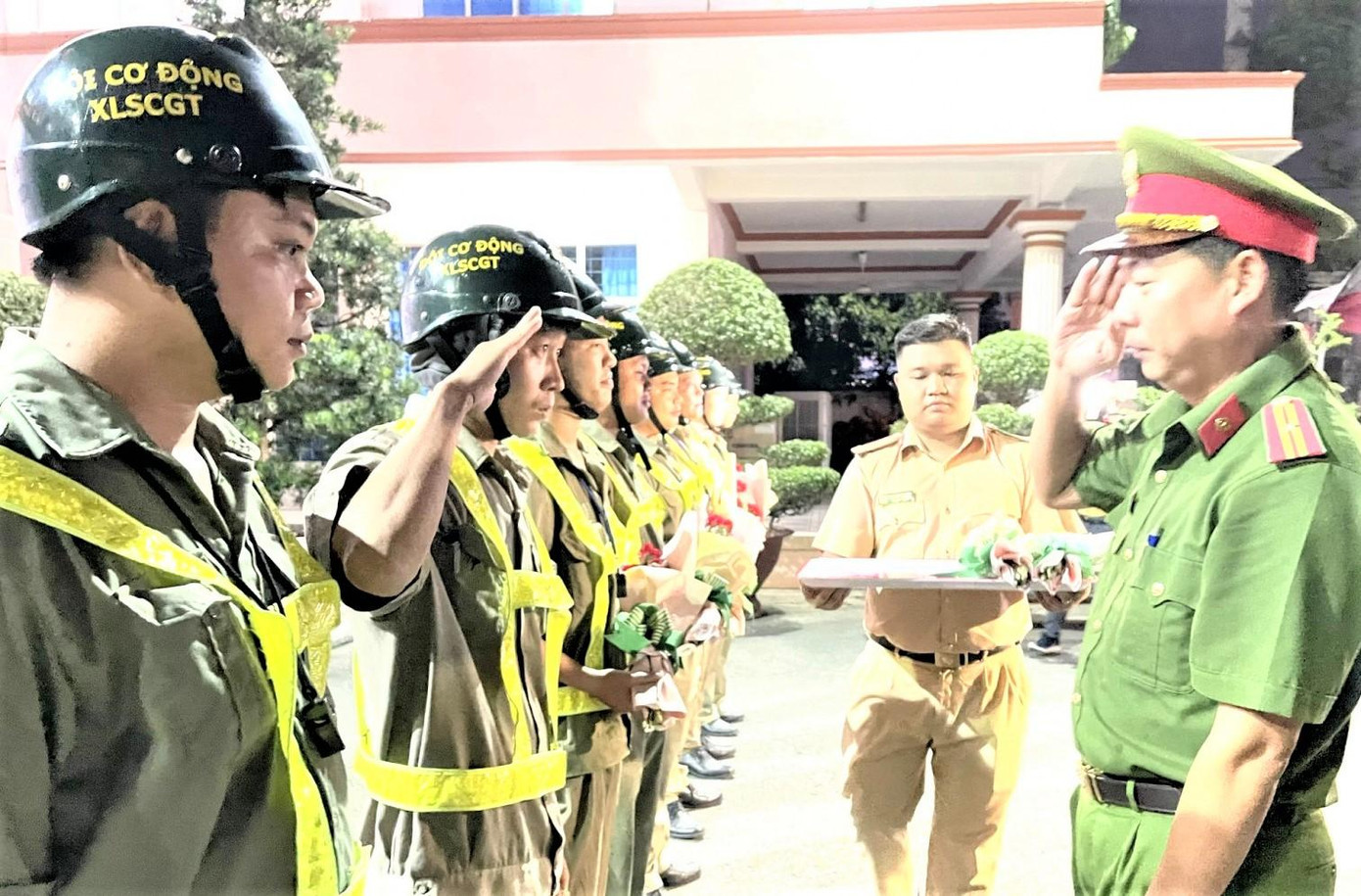 Bình Dương ra mắt mô hình Đội Cơ động xử lý sự cố giao thông tại TP Thuận An