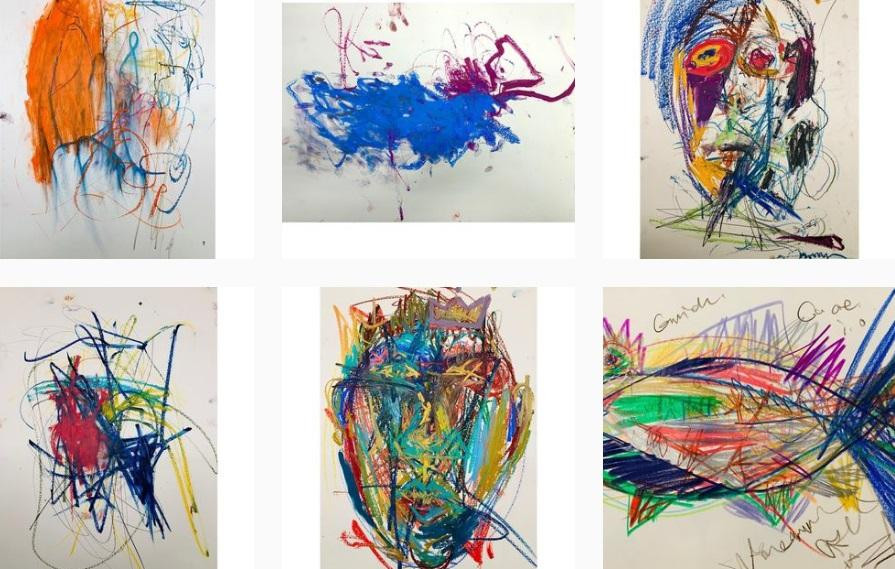 Nhiều bức vẽ khác của nữ diễn viên còn khó hiểu hơn, được cô chia sẻ trên trang cá nhân