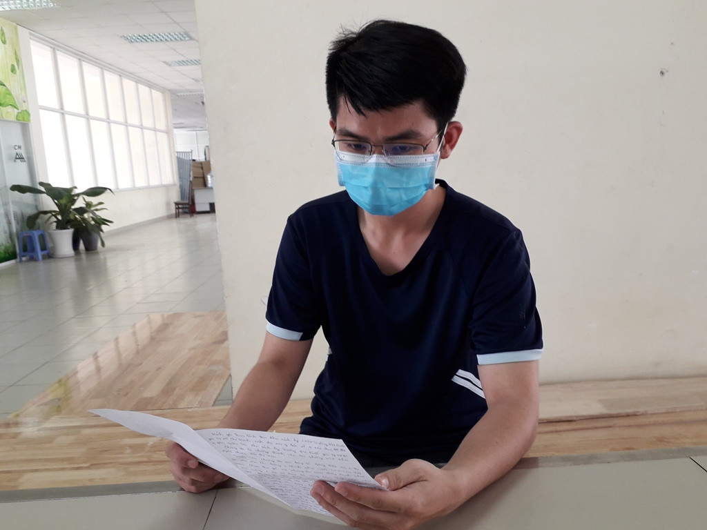 Cảm động những lá thư viết từ khu cách ly lớn nhất nước: 'Tự hào là công dân Việt Nam' ảnh 3