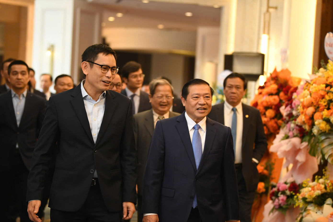 Đồng chí Lại Xuân Môn - Ủy viên Trung ương Đảng, Phó trưởng Ban Thường trực Ban Tuyên giáo Trung ương, dự Lễ kỷ niệm 20 năm báo điện tử Tiền Phong và đón nhận Bằng khen của Thủ tướng Chính phủ.