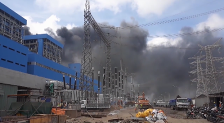 Cháy tại công trường Nhà máy Nhiệt điện Duyên Hải 3 mở rộng ảnh 2