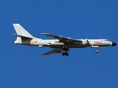 Máy bay ném bom H6 của Trung Quốc từng tới gần địa phận Nhật Bản trong tháng 9. Ảnh: China-defense-mashup