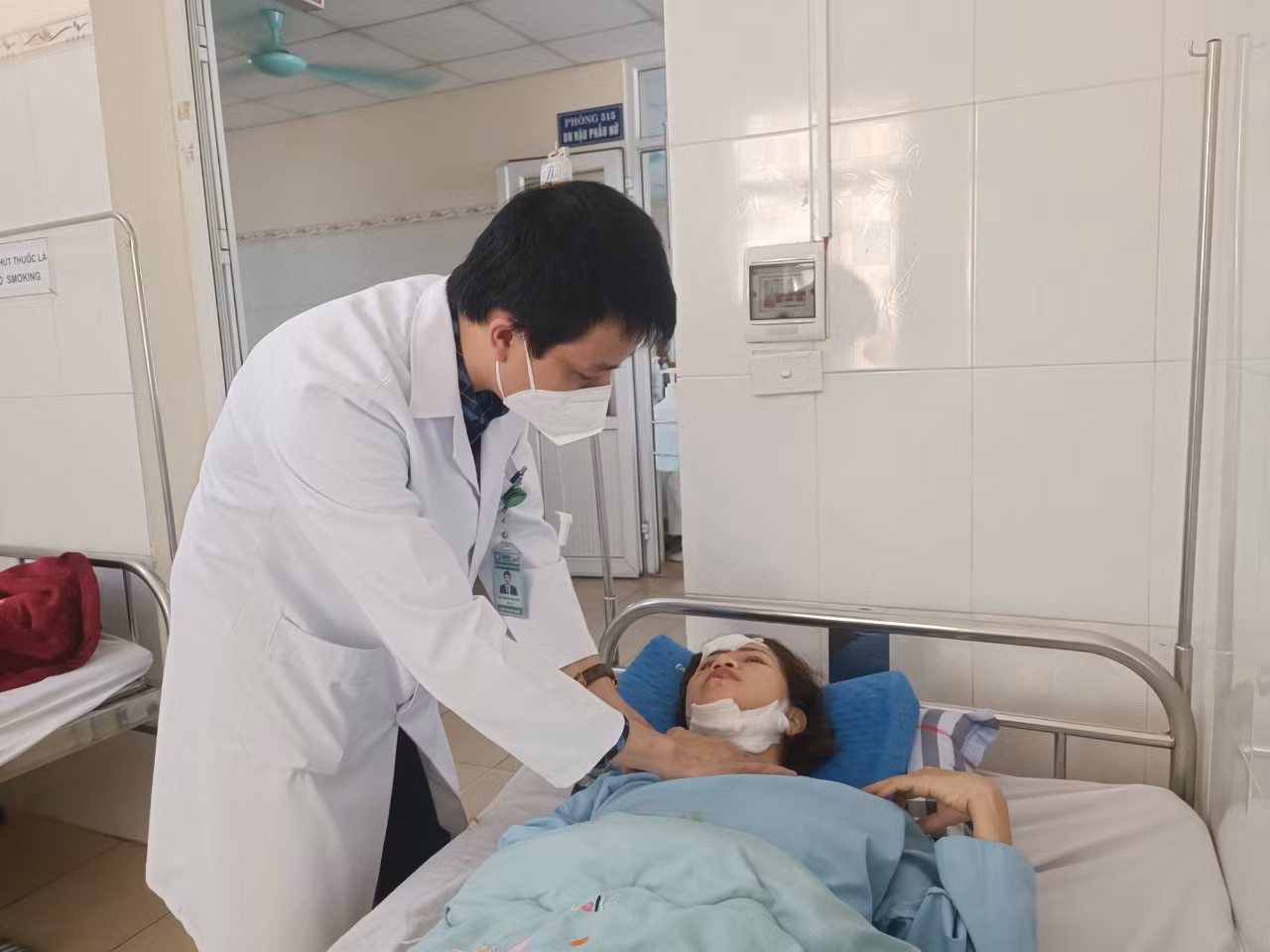 Hiện sức khoẻ của bệnh nhân T.T.C.T. đã ổn định.