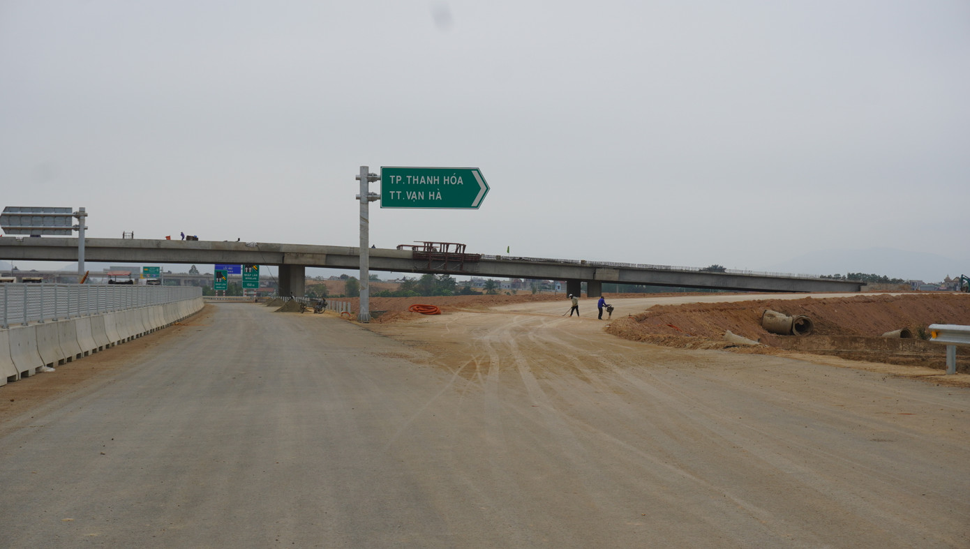 Nút giao tại nút giao Đông Xuân, xã Đông Minh, huyện Đông Sơn (Thanh Hóa).